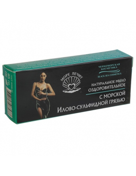 Мыло грязевое "МореЛечит" "Я люблю Черное море" 85 гр.