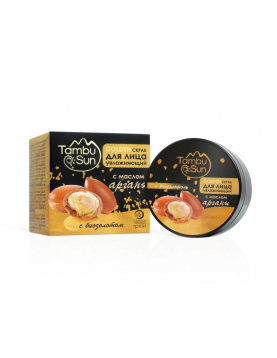 GOLDEN СКРАБ "TambuSun" для лица увлажняющий с маслом арганы. Пластик 50 мл.