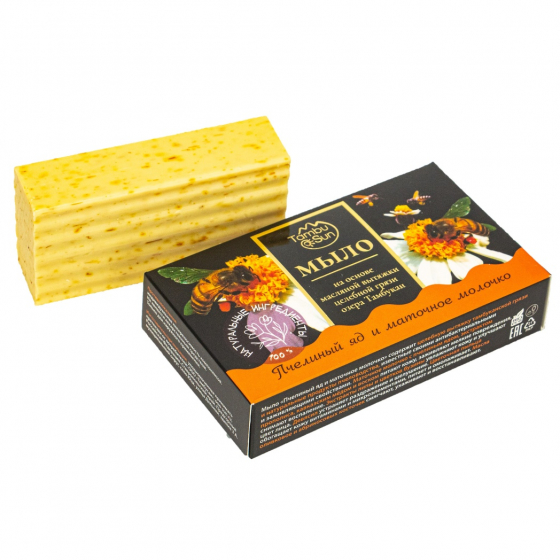Мыло «Пчелиный яд и маточное молочко», коробка, 100 г, «TambuSun» Мыло «Пчелиный яд и маточное молочко», коробка, 100 г, «TambuSun»