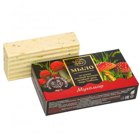 Мыло «Мухомор», коробка, 100 г, «TambuSun» Мыло «Мухомор», коробка, 100 г, «TambuSun»